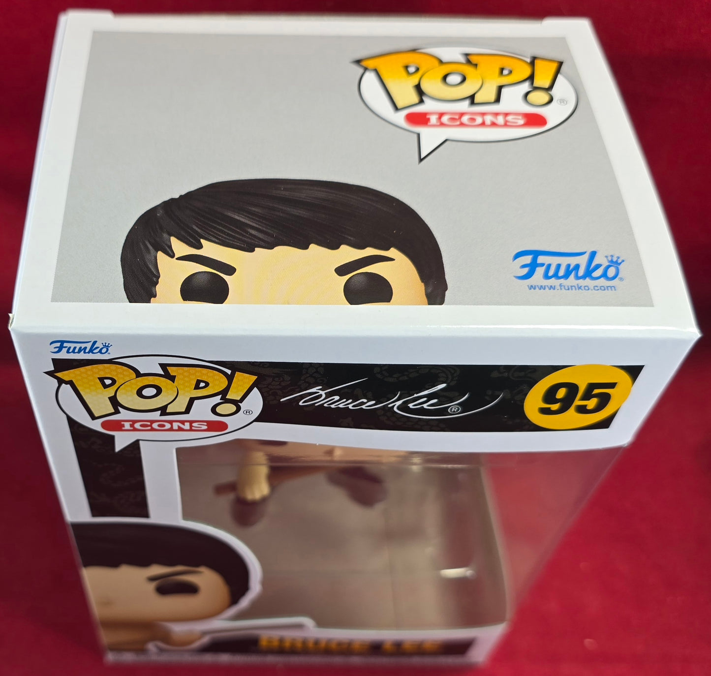 Bruce Lee funko # 95 (nib) With pop protector