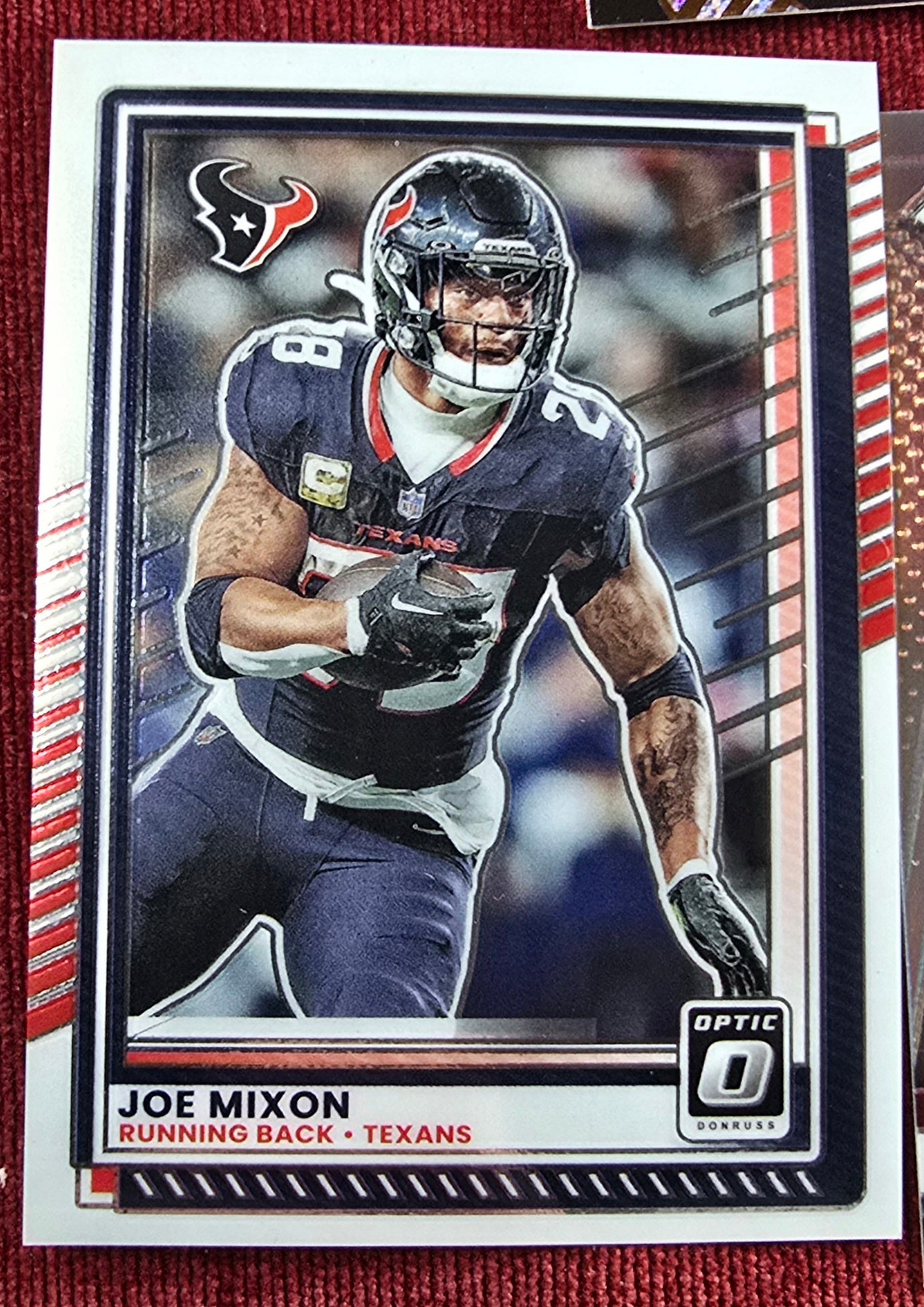 Houston Texans Past And Present Team Football Card Set of 15.