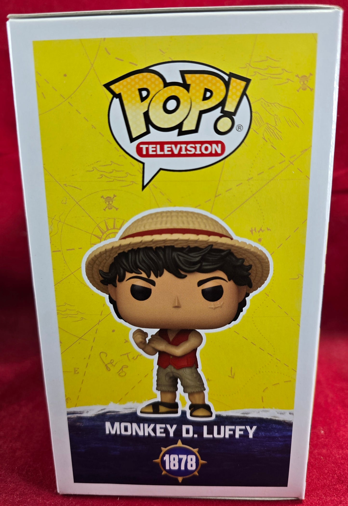 Funko Pop! Netflix :  Monkey D. Luffy #1878 (Nib) 
With pop protector