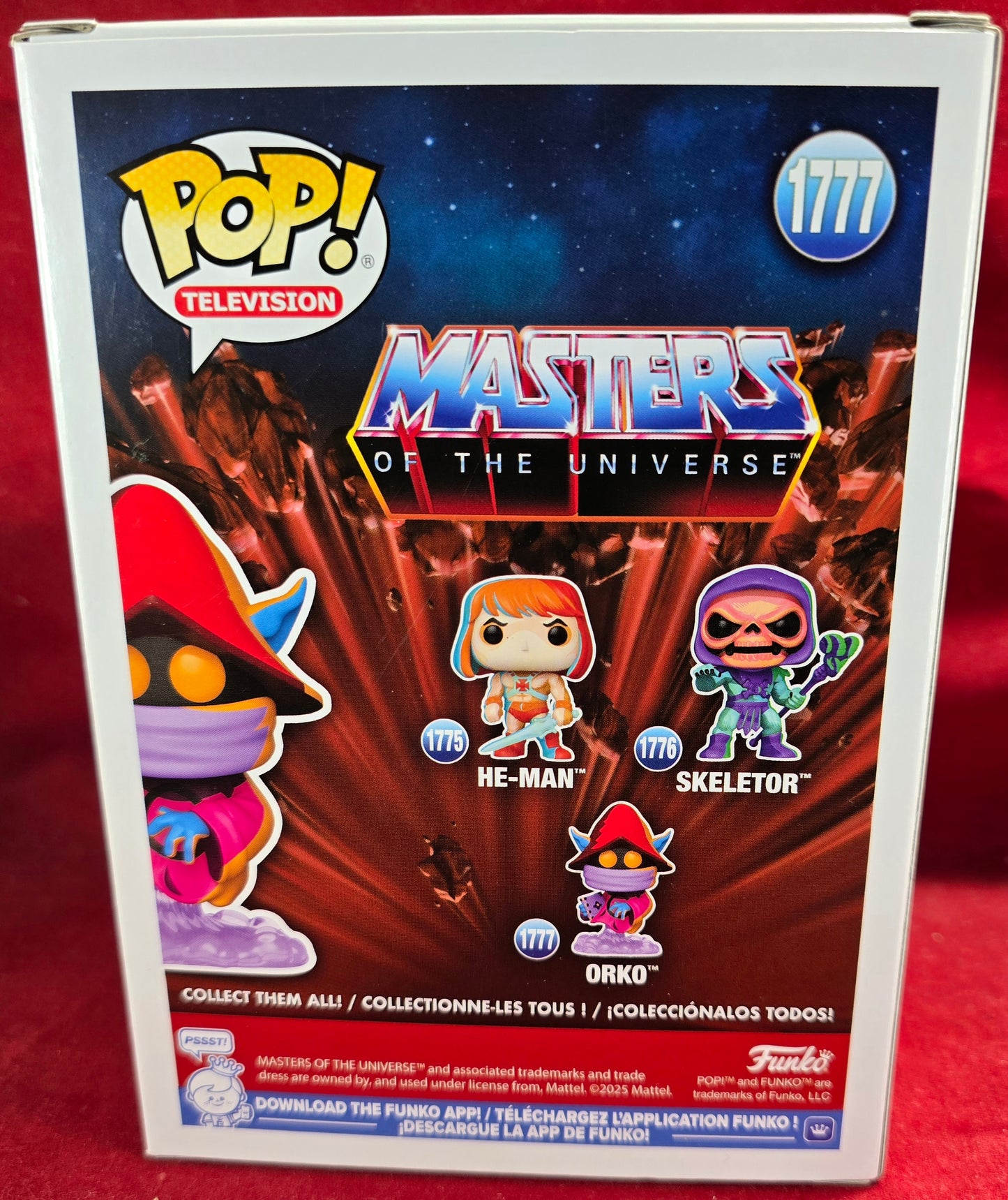 Orko Funko # 1777 (Nib)
With pop protector