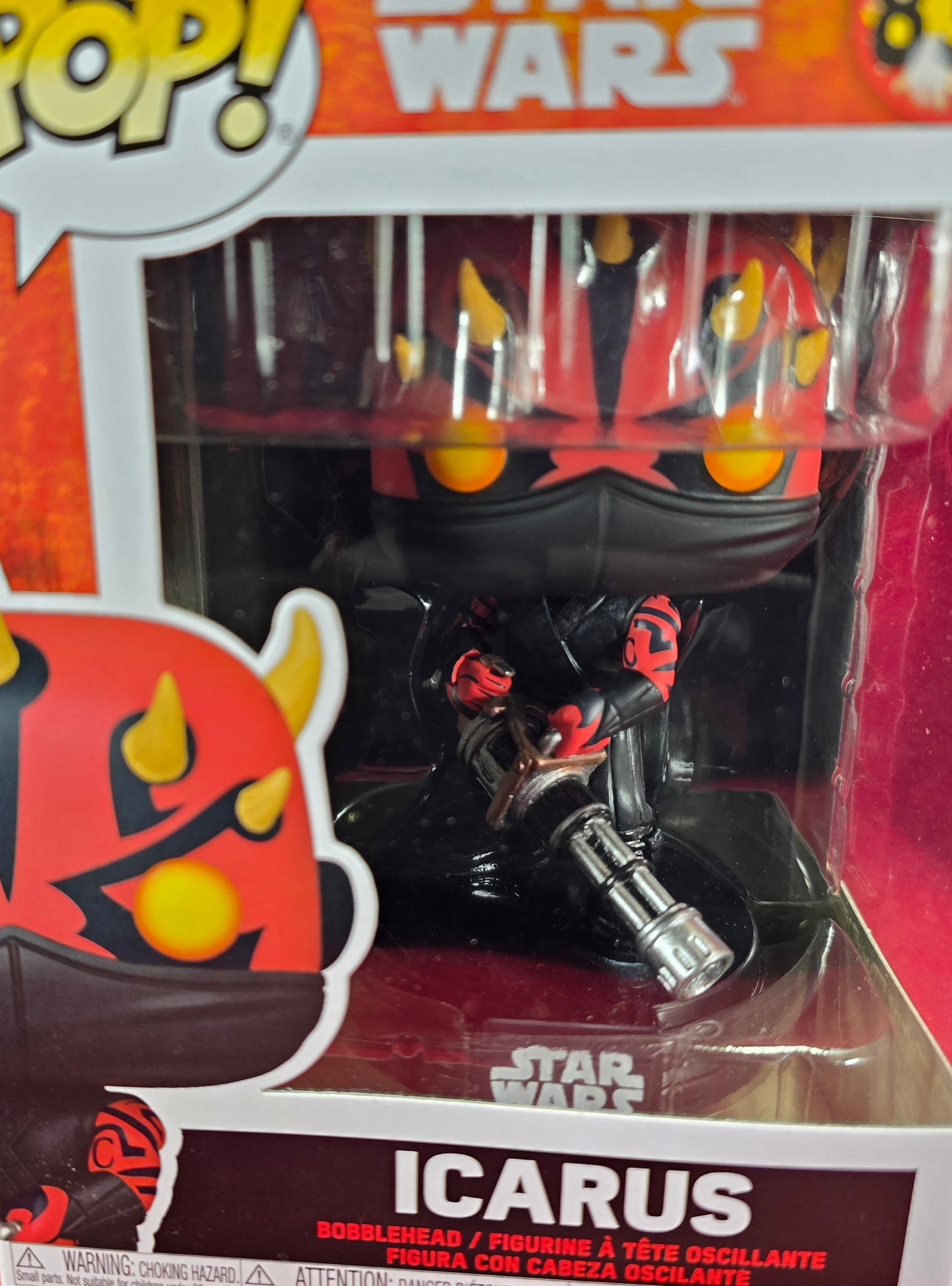 Funko Pop! ICARUS  #830 (Nib)
With pop protector