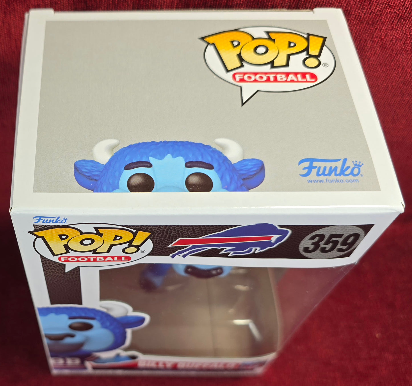 Funko! Football: Billy Buffalo # 359 (Nib)
With pop protector