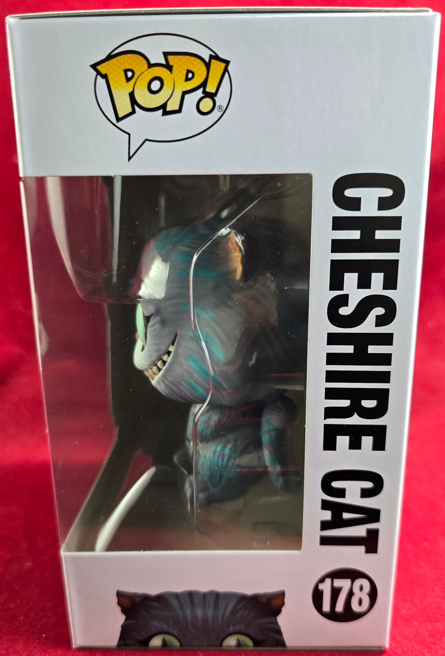 Chesire cat funko # 178 (nib) With pop protector