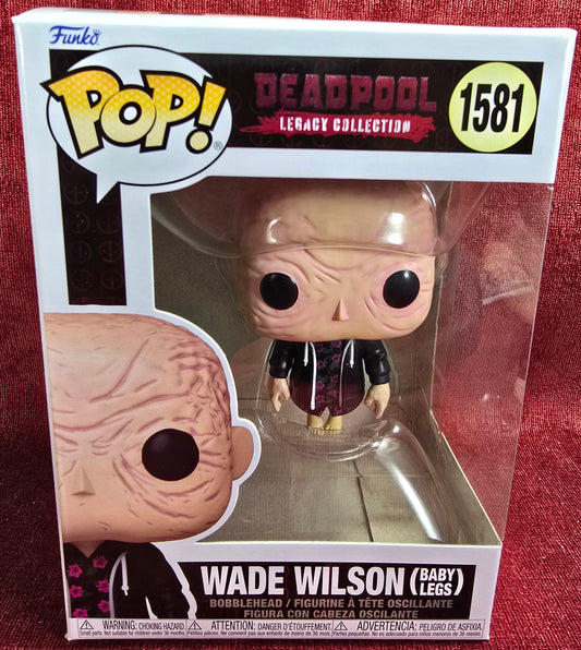 Funko Pop! Vinyl: Wade Wilson (Baby Legs) Funko # 1581 (Nib) 
With pop protector