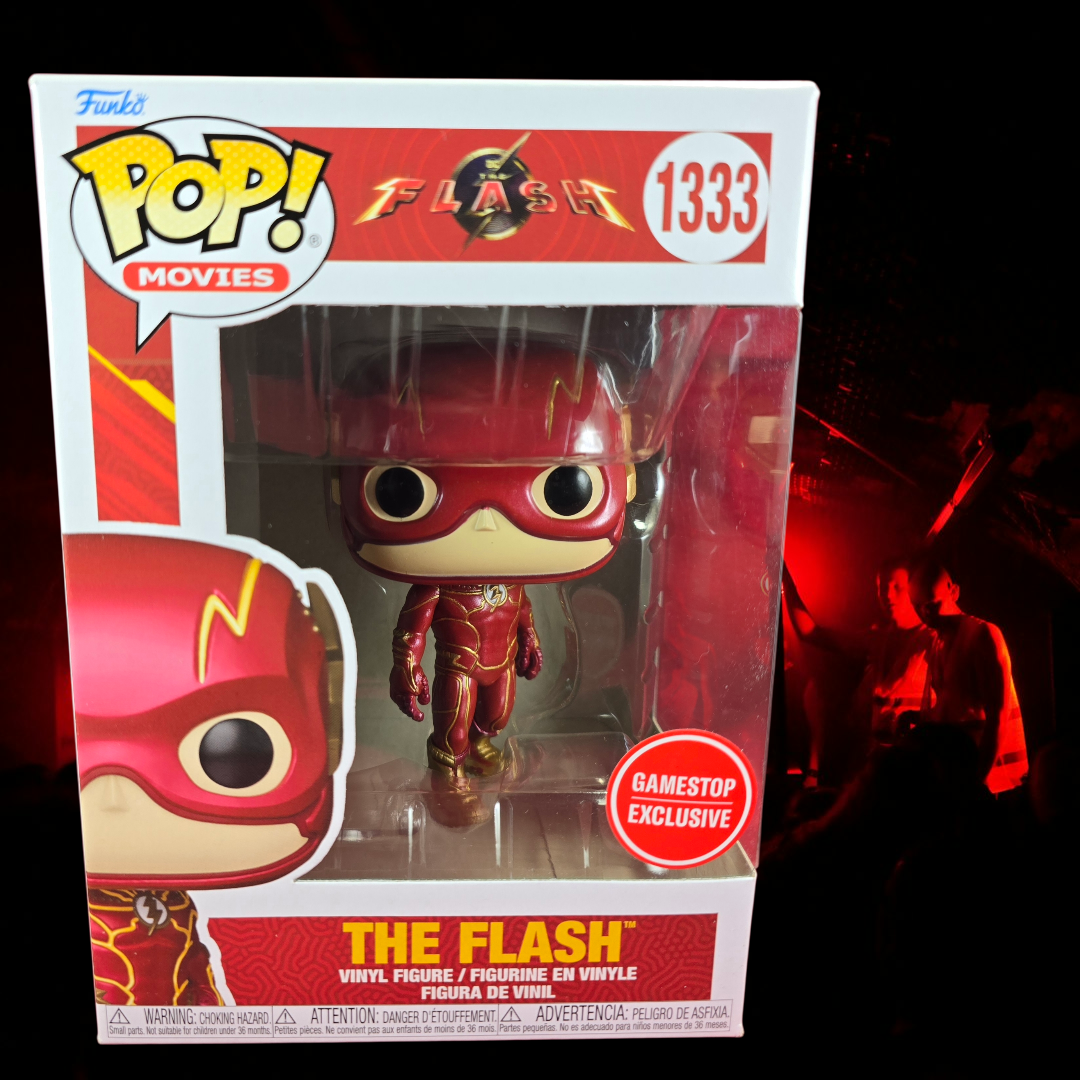 Gamestop Exclusive FLASH  Funko # 1333 (Nib)
With pop protector
