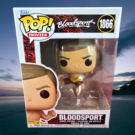 Bloodsport funko # 1866 (nib)
With pop protector