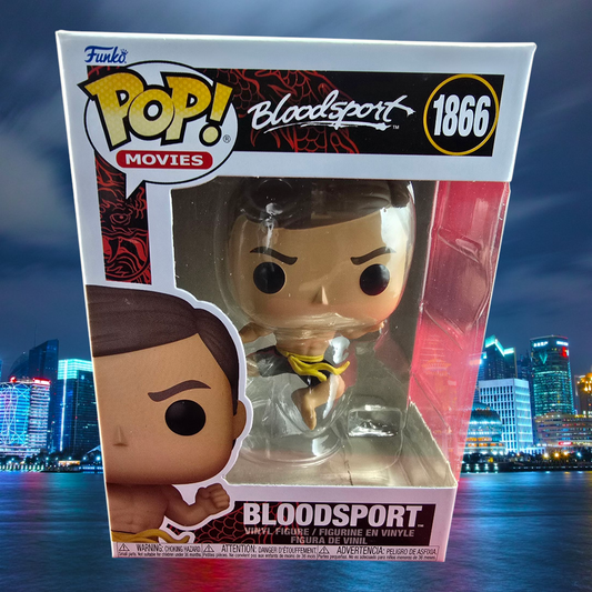 Bloodsport funko # 1866 (nib)
With pop protector