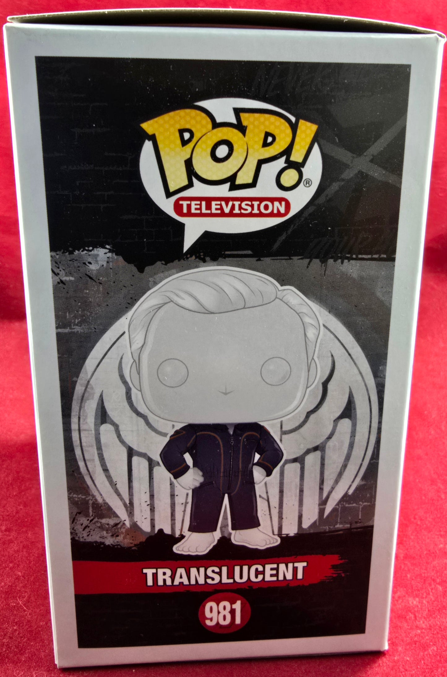 Translucent funko # 981 (nib) With pop protector