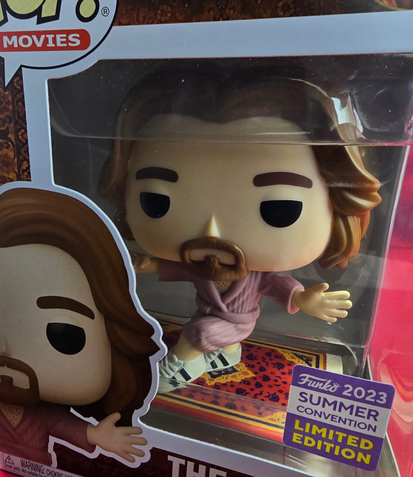 The dude 2023 summer convention funko # 1414 (nib) With pop protector