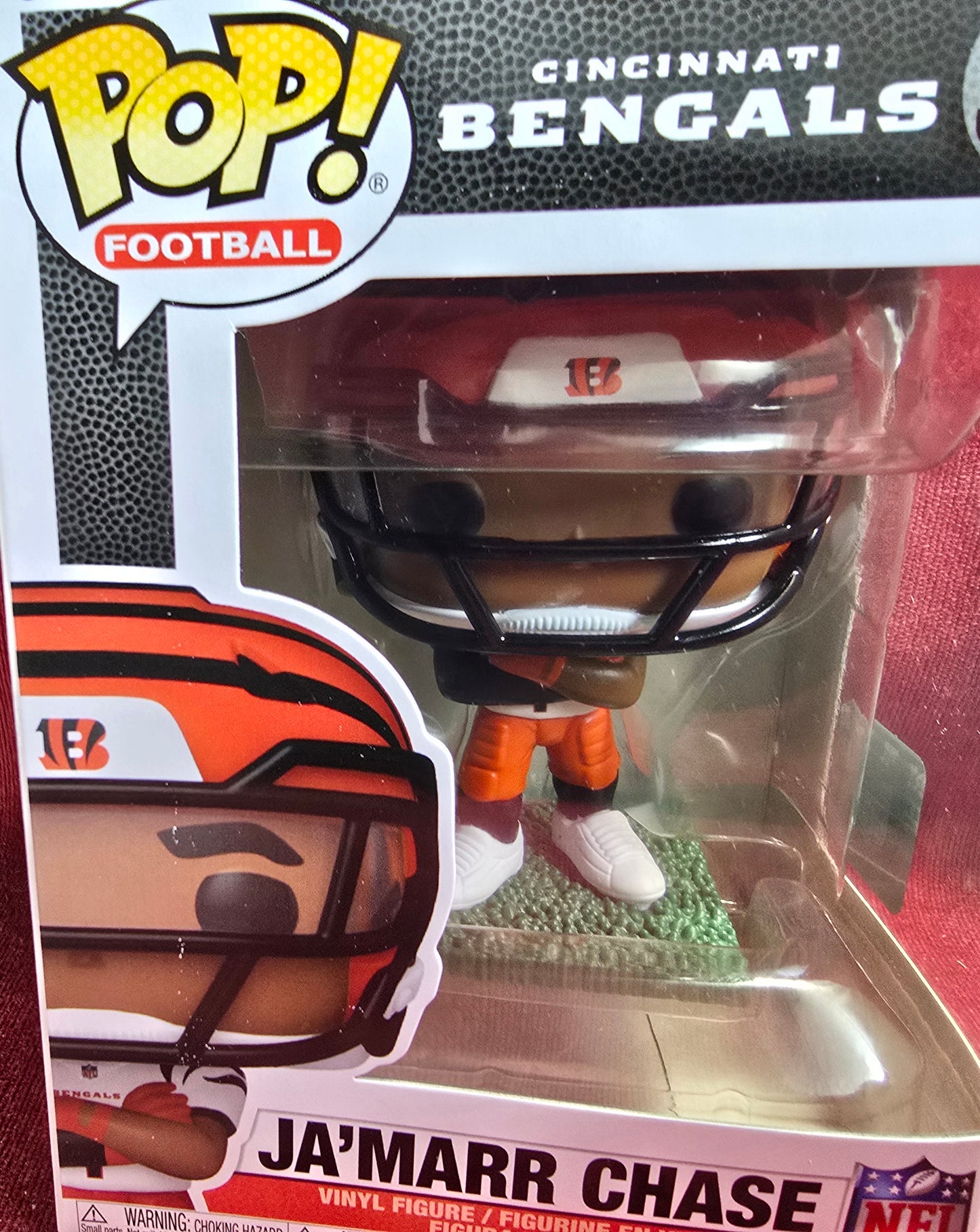 Funko POP! Football: Ja'Marr Chase # 348 (Nib)
With pop protector