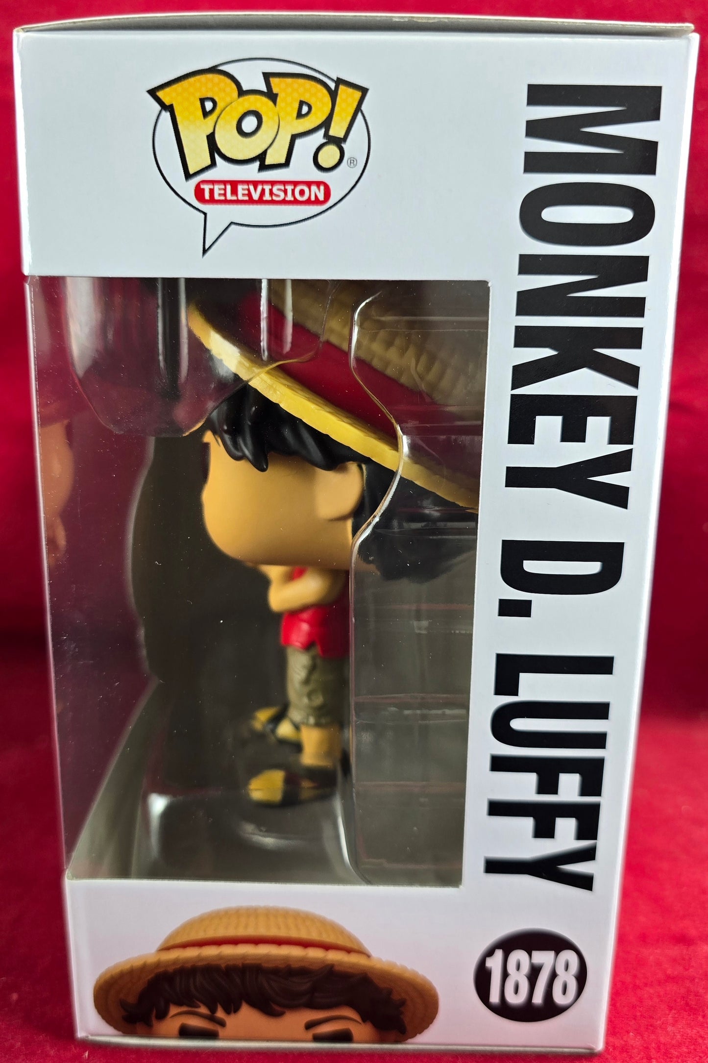 Funko Pop! Netflix :  Monkey D. Luffy #1878 (Nib) 
With pop protector
