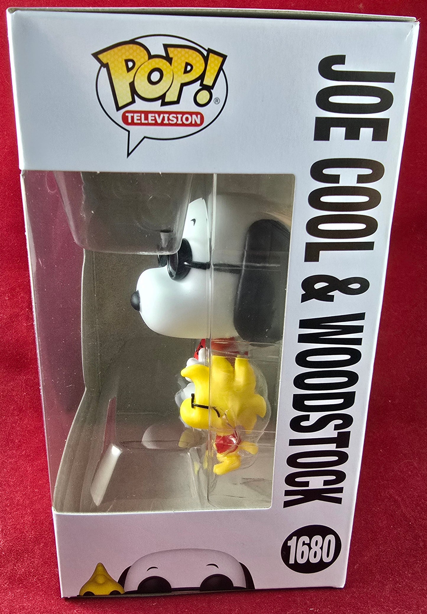 Joe Cool & Woodstock funko # 1680 (nib) With pop protector
