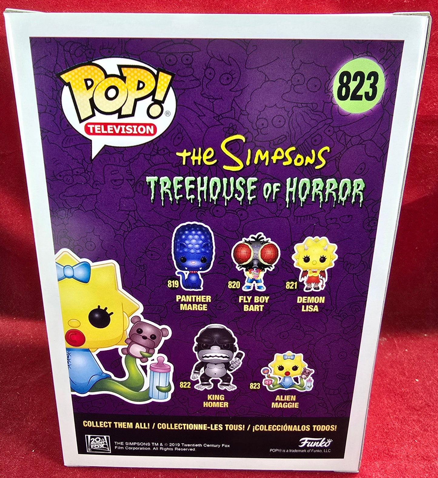 Alien Maggie funko # 823 (nib) with pop protector