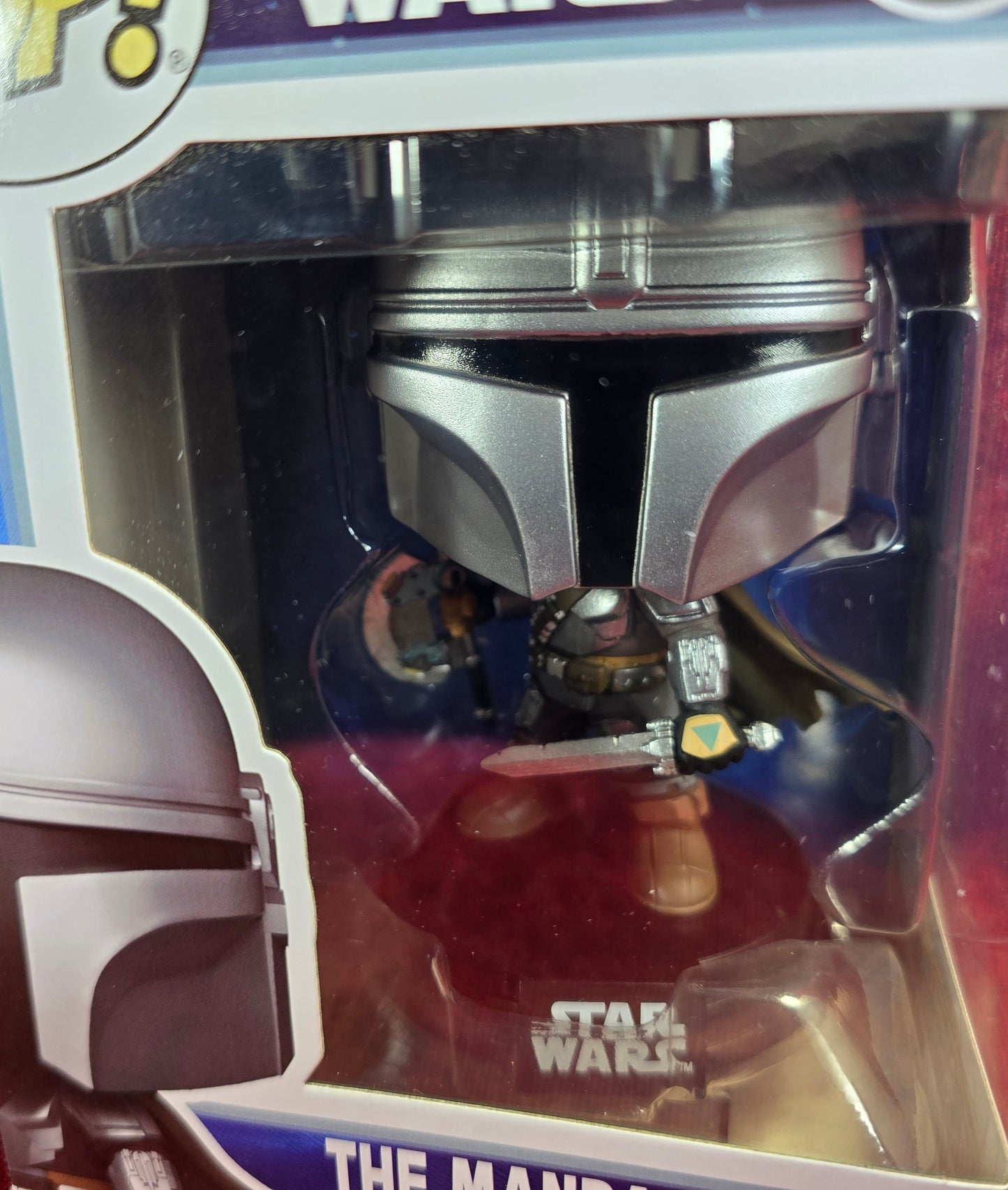 Funko Pop! Star Wars: The Mandalorian Figure # 844 (Nib) 
With pop protector