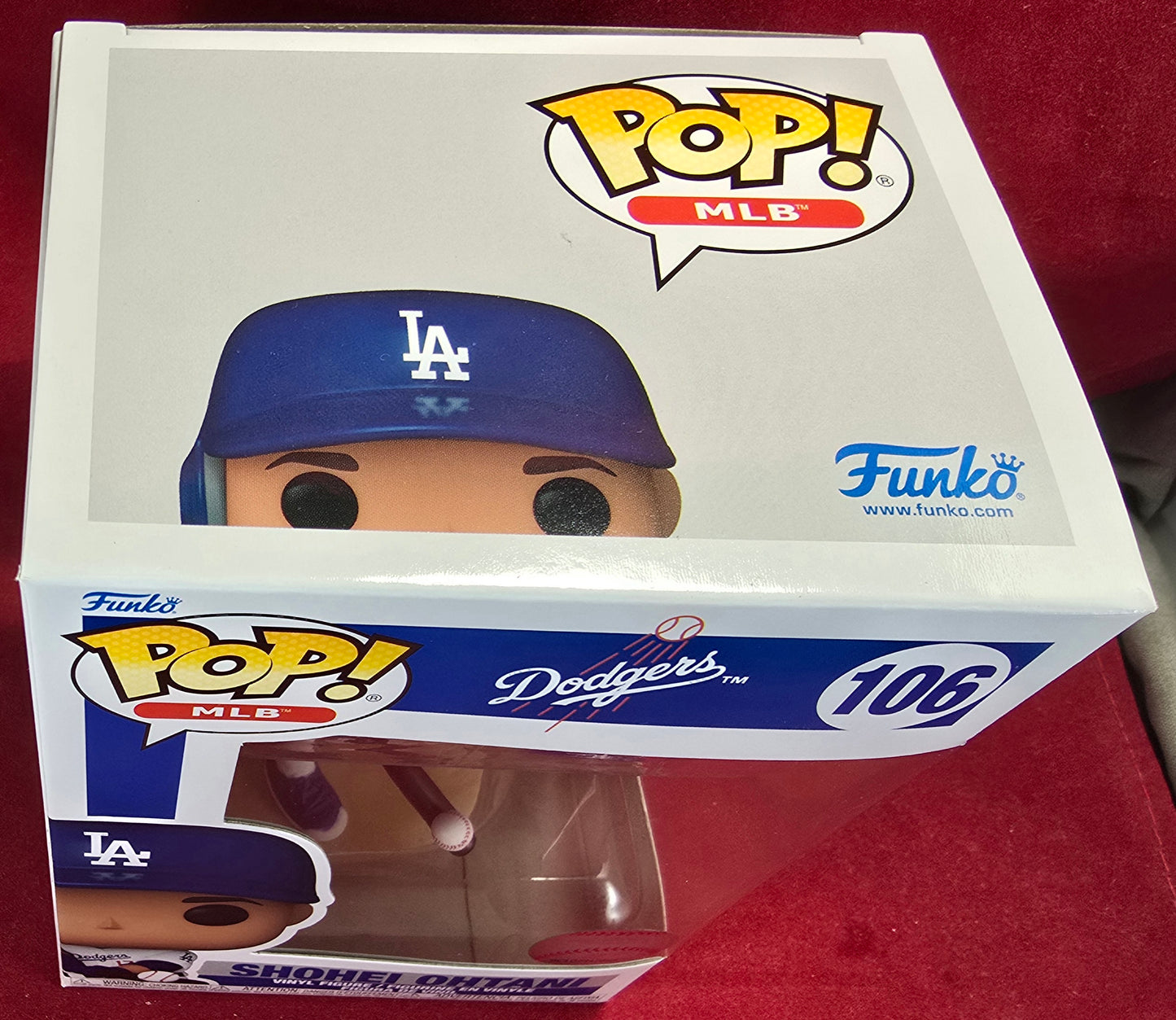 Shohei Ohtani Funko # 106 (Nib) 
With pop protector