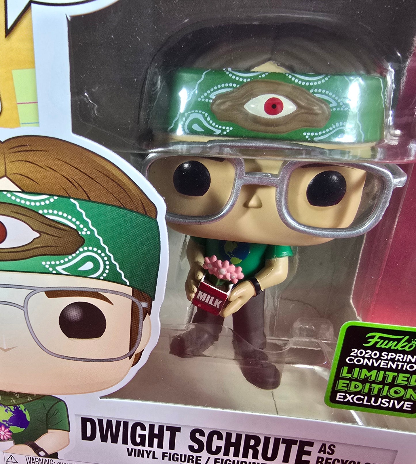 Funko Pop! Vinyl: Dwight Schrute as Recyclops # 938 (Nib)
With pop protector