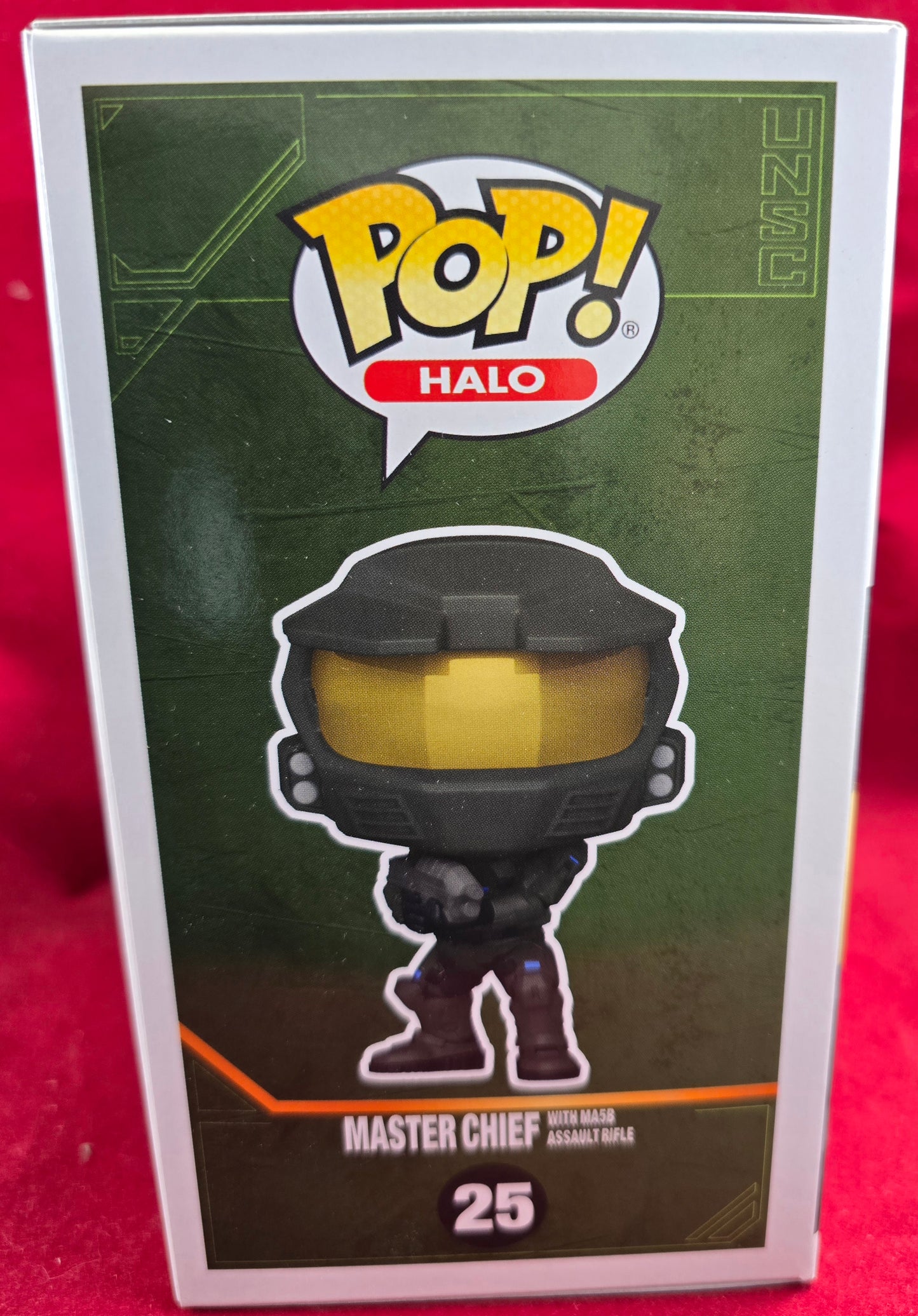 Master chief with MA58 rifle funko exclusive # 25 (nib) With pop protector