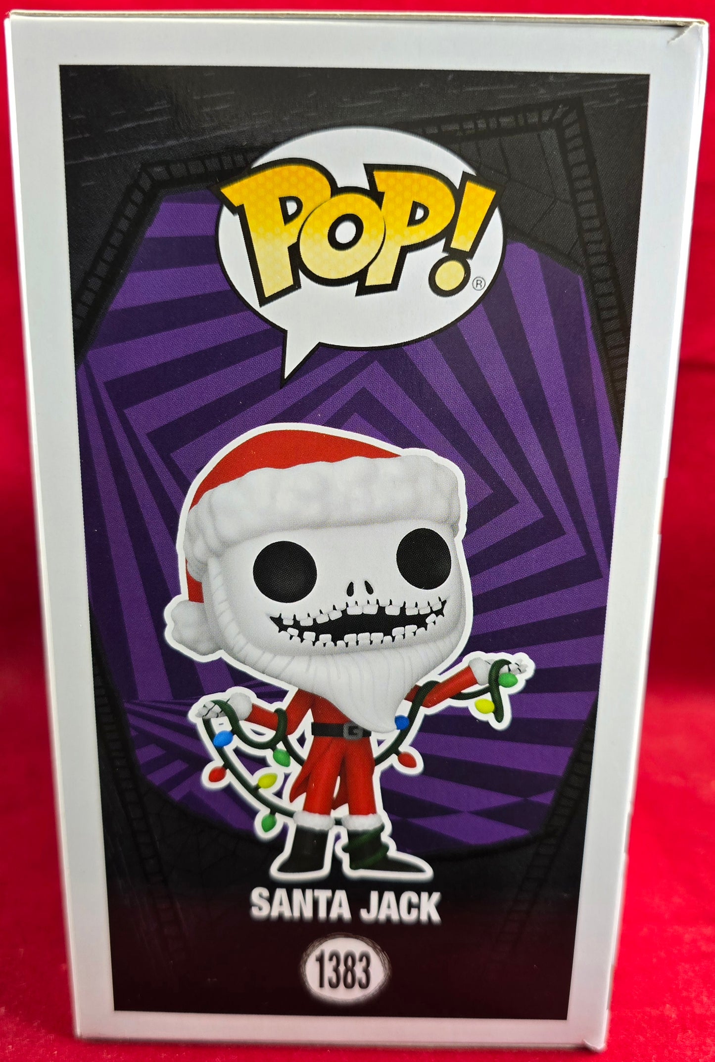 Funko Pop!  Santa Jack Skellington #1383 (Nib)
With pop protector