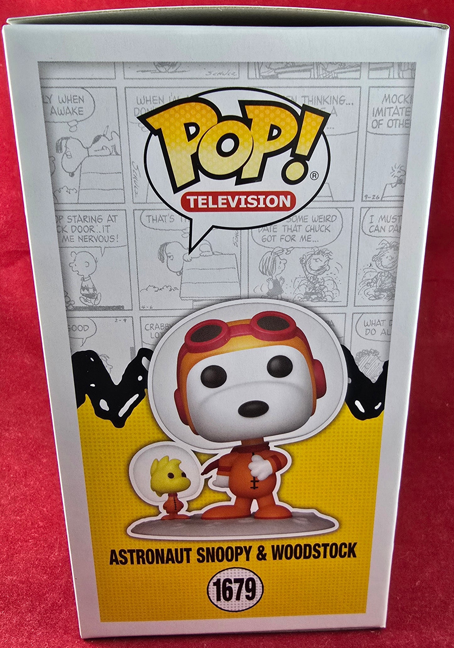 Astronaut snoopy & Woodstock funko # 1679 (nib) With pop protector