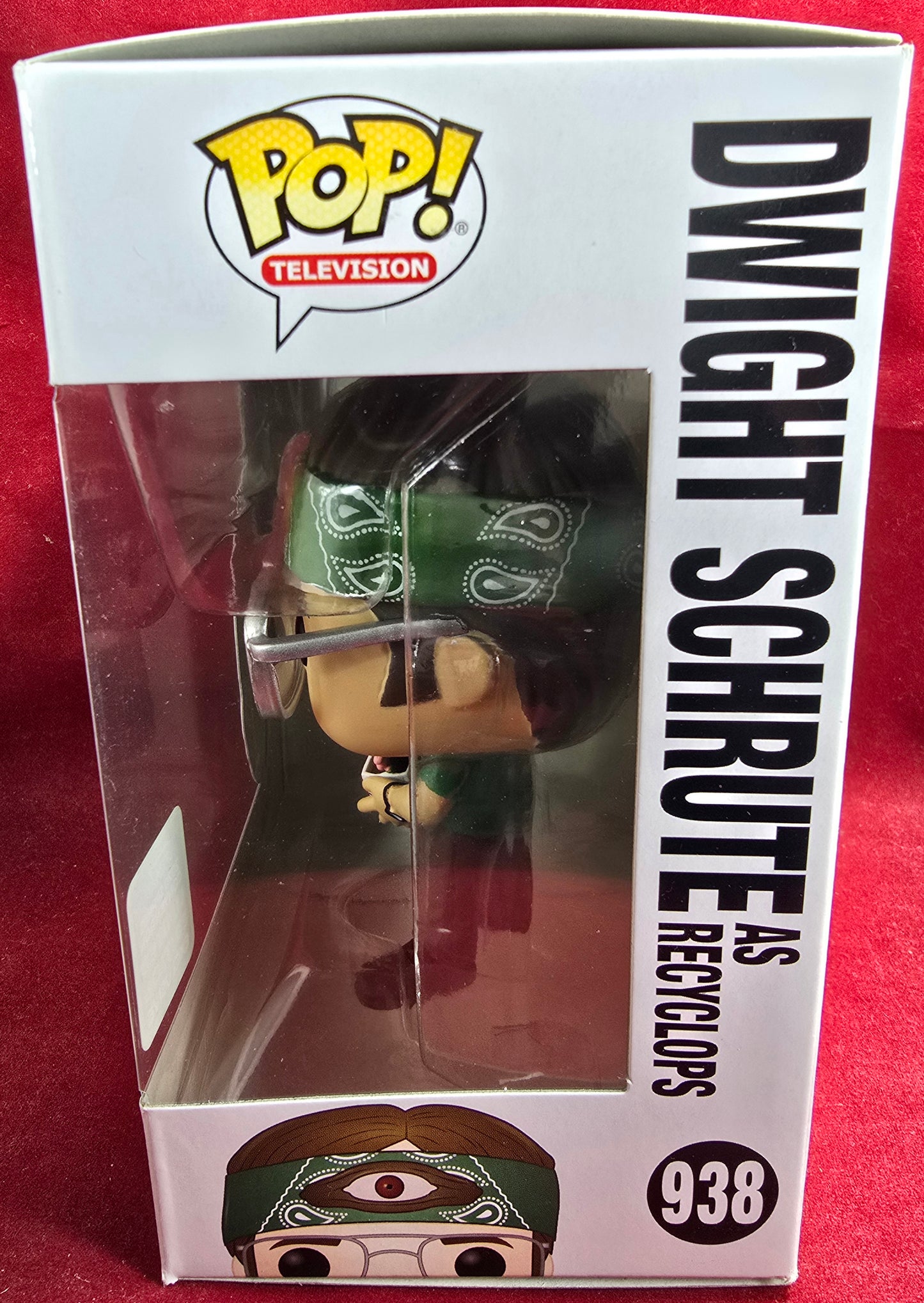 Funko Pop! Vinyl: Dwight Schrute as Recyclops # 938 (Nib)
With pop protector