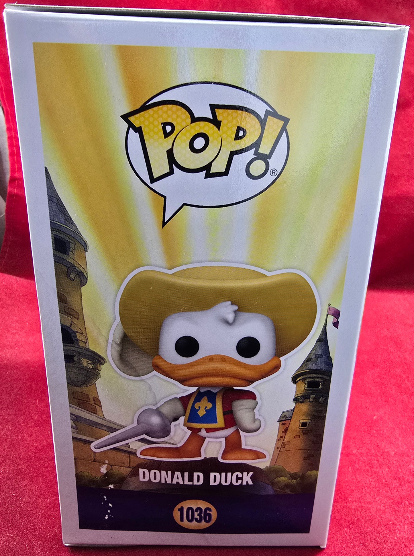 Three musketeers Donald duck funko # 1036 (nib)