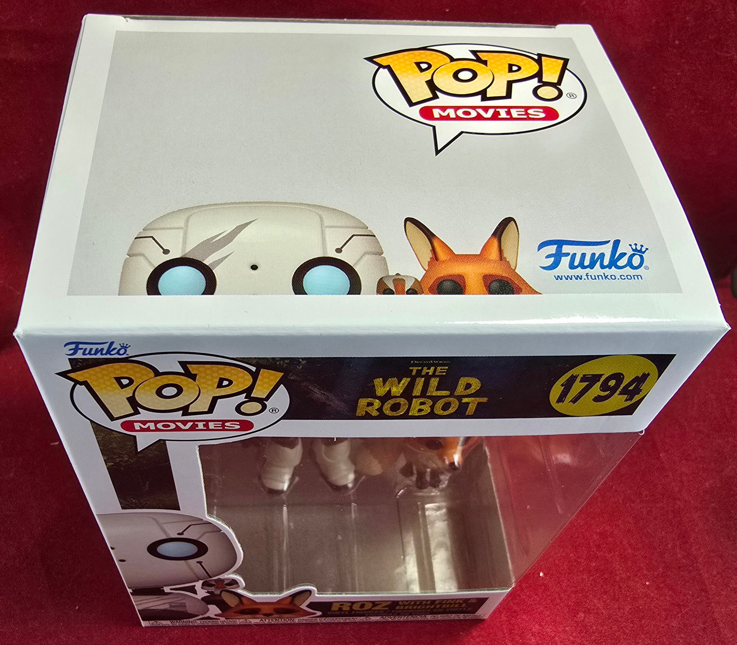 Roz with Fink & Brightbill funko # 1794 (nib) With pop protector