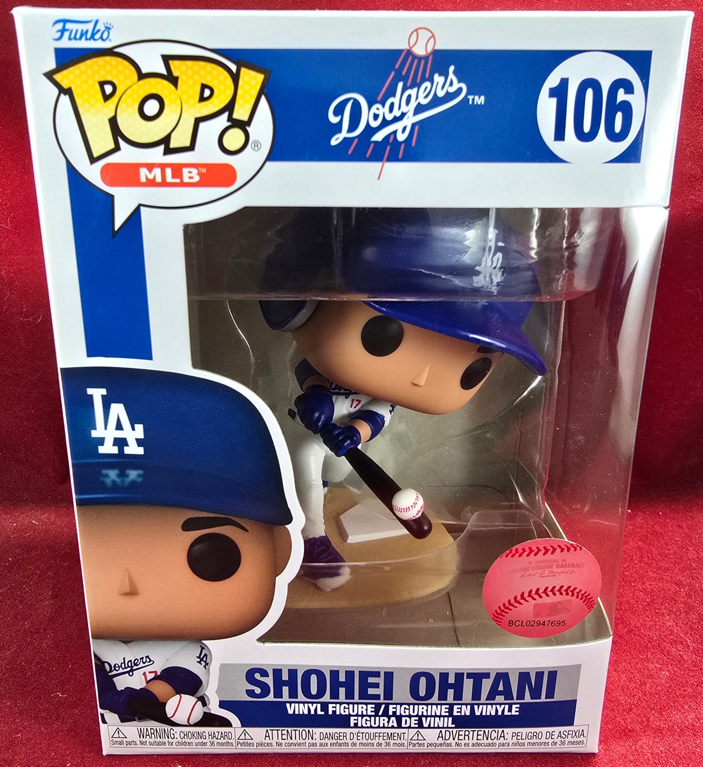 Shohei Ohtani Funko # 106 (Nib) 
With pop protector