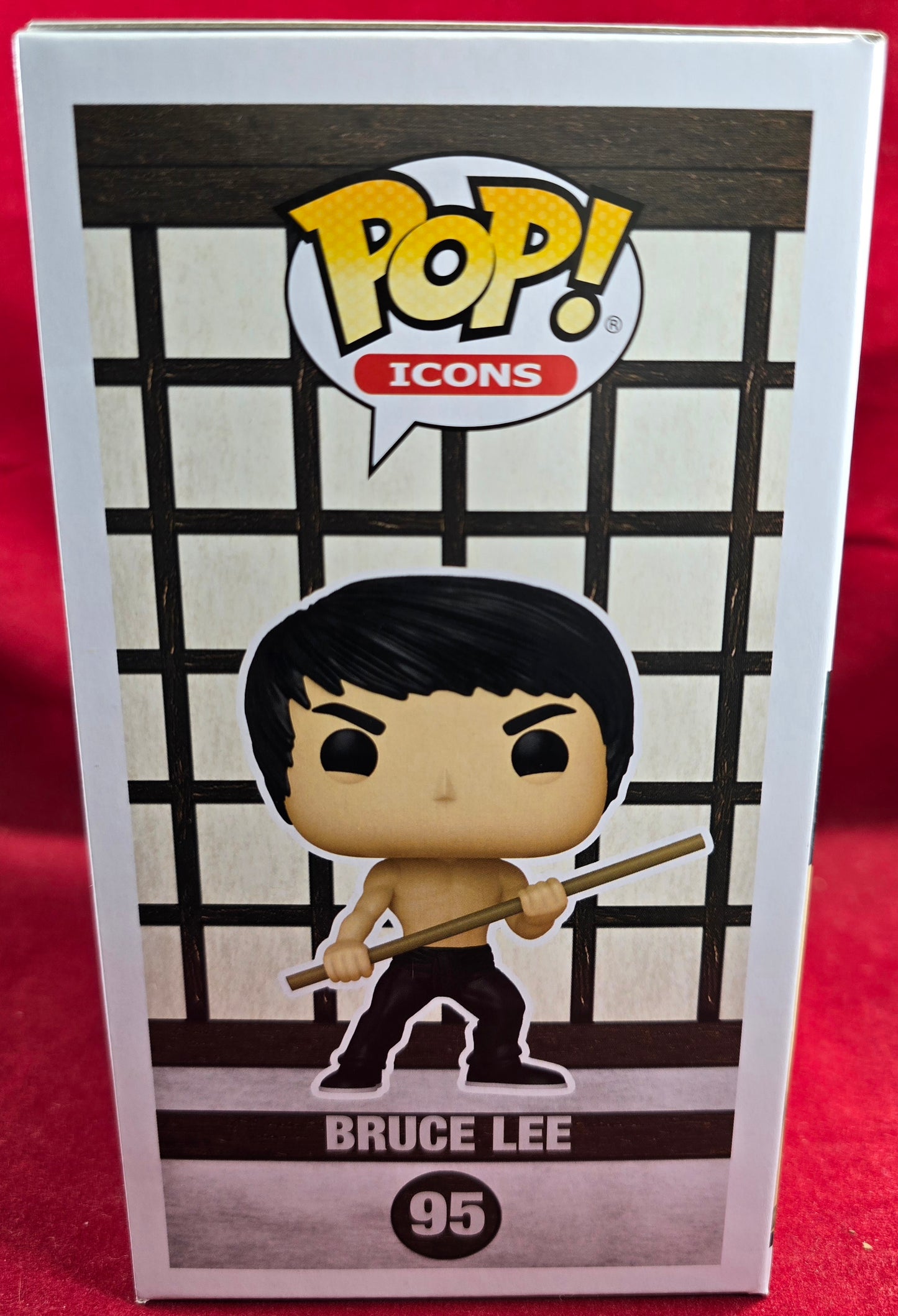 Bruce Lee funko # 95 (nib) With pop protector