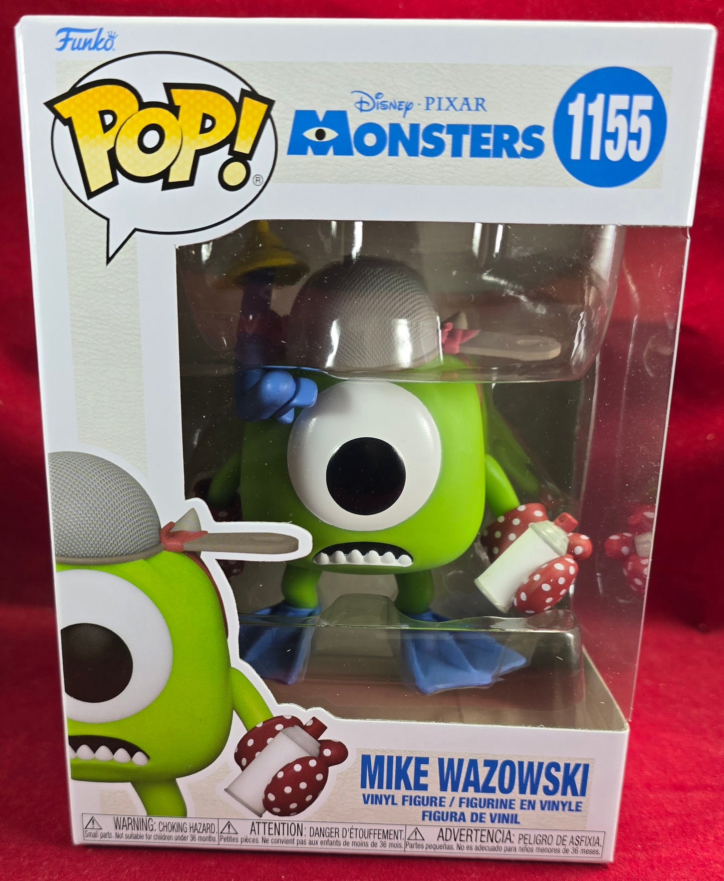 Mike Mazowski funko # 1155 (nib)
With pop protector