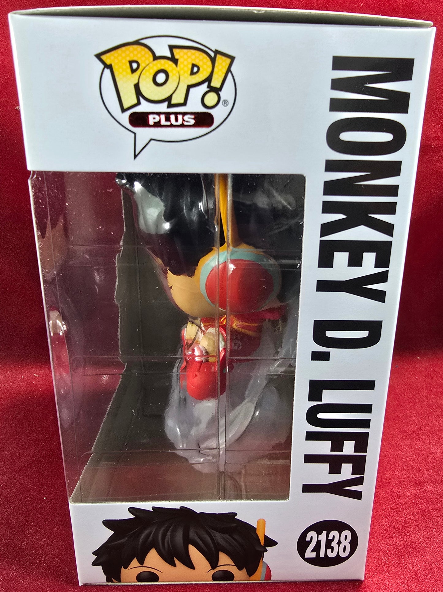 Monkey d. Luffy funko # 2138 (nib) with pop protector