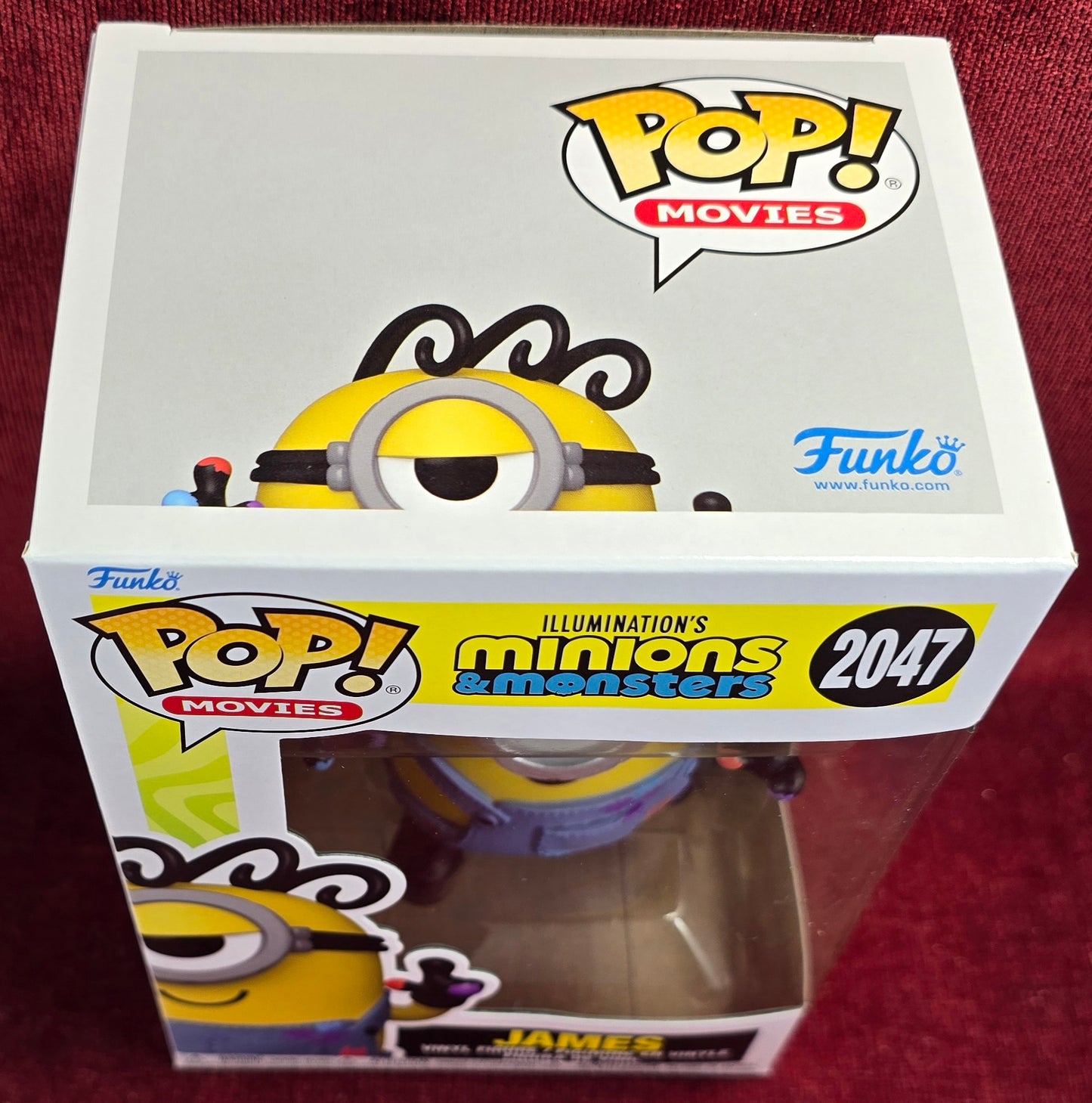 Funko Pop! Vinyl: James # 2047 (Nib) With Pop Protector