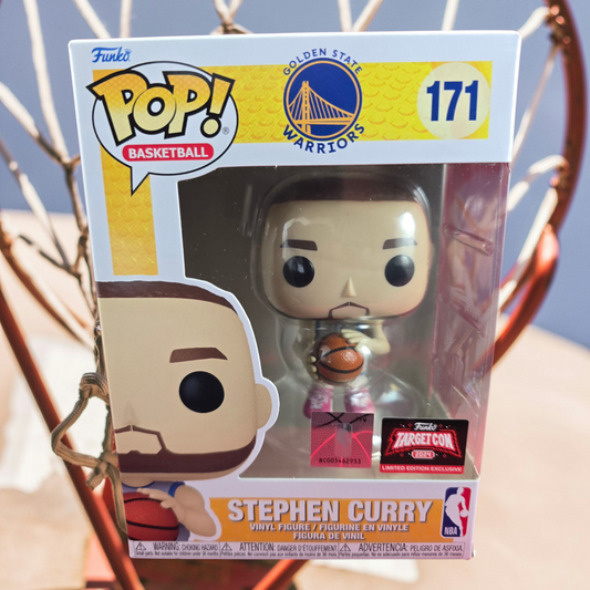 Stephen Curry Target Con exclusive funko # 171 (nib) With pop protector