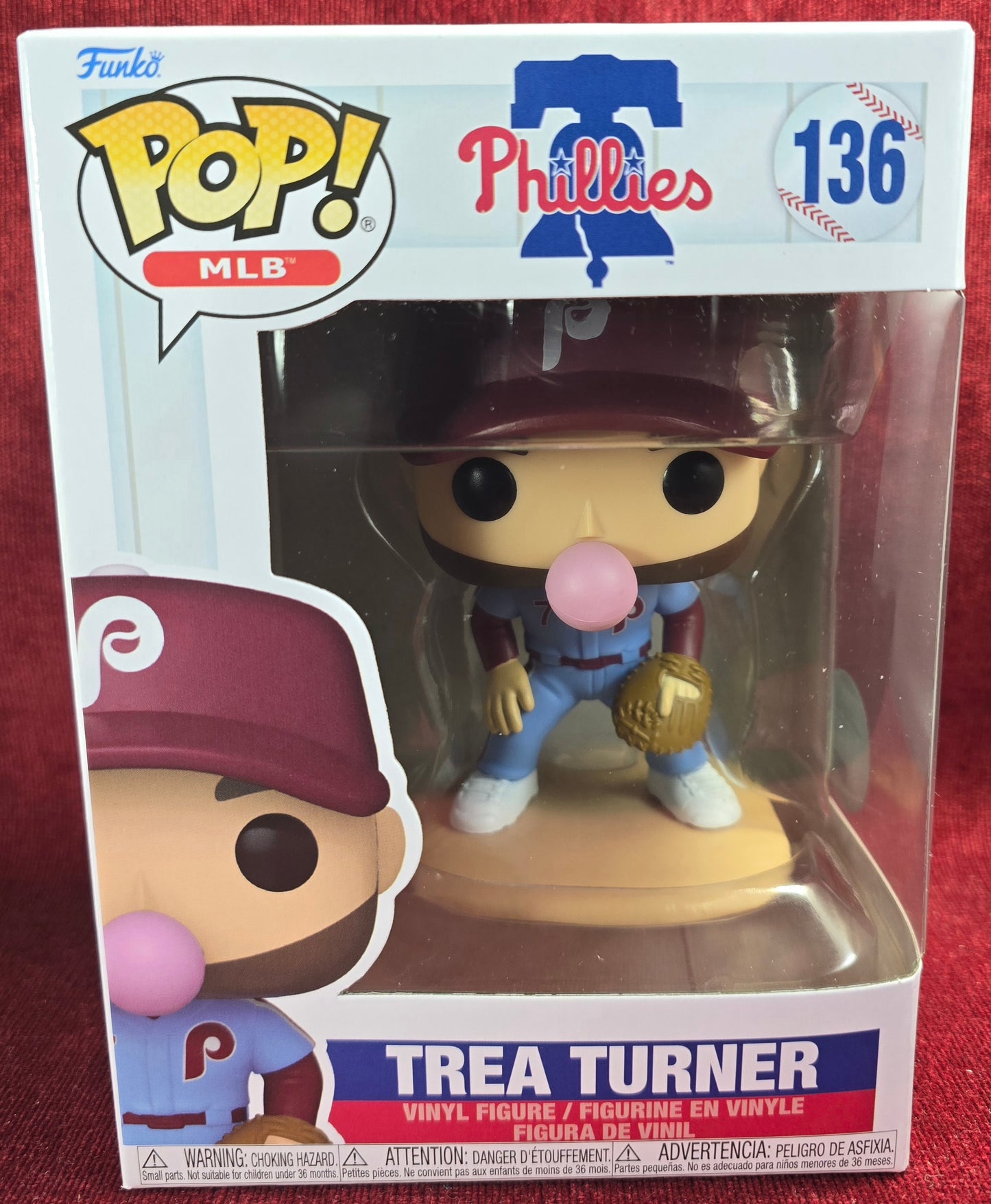 Funko! MLB: Trea Turner # 136 (Nib)
With pop protector