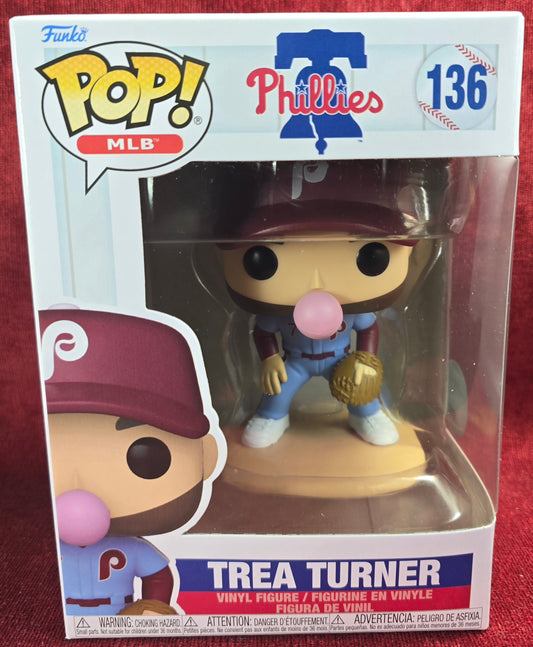 Funko! MLB: Trea Turner # 136 (Nib)
With pop protector