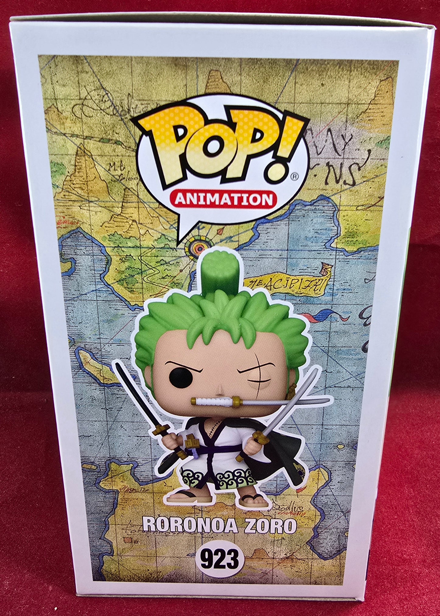 Roronoa Zoro Volcano x exclusive funko # 923 (nib) With pop protector
