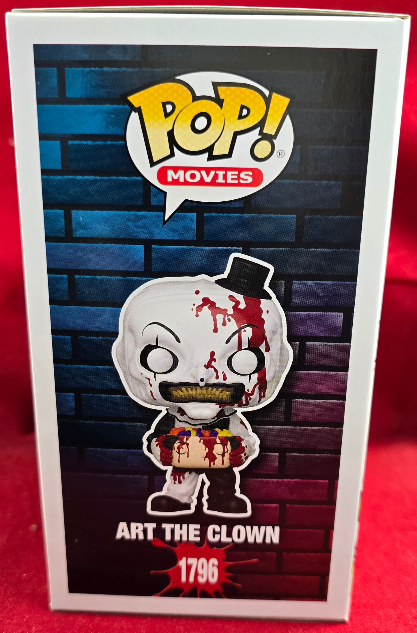 Art the Clown funko # 1796 (nib) With pop protector