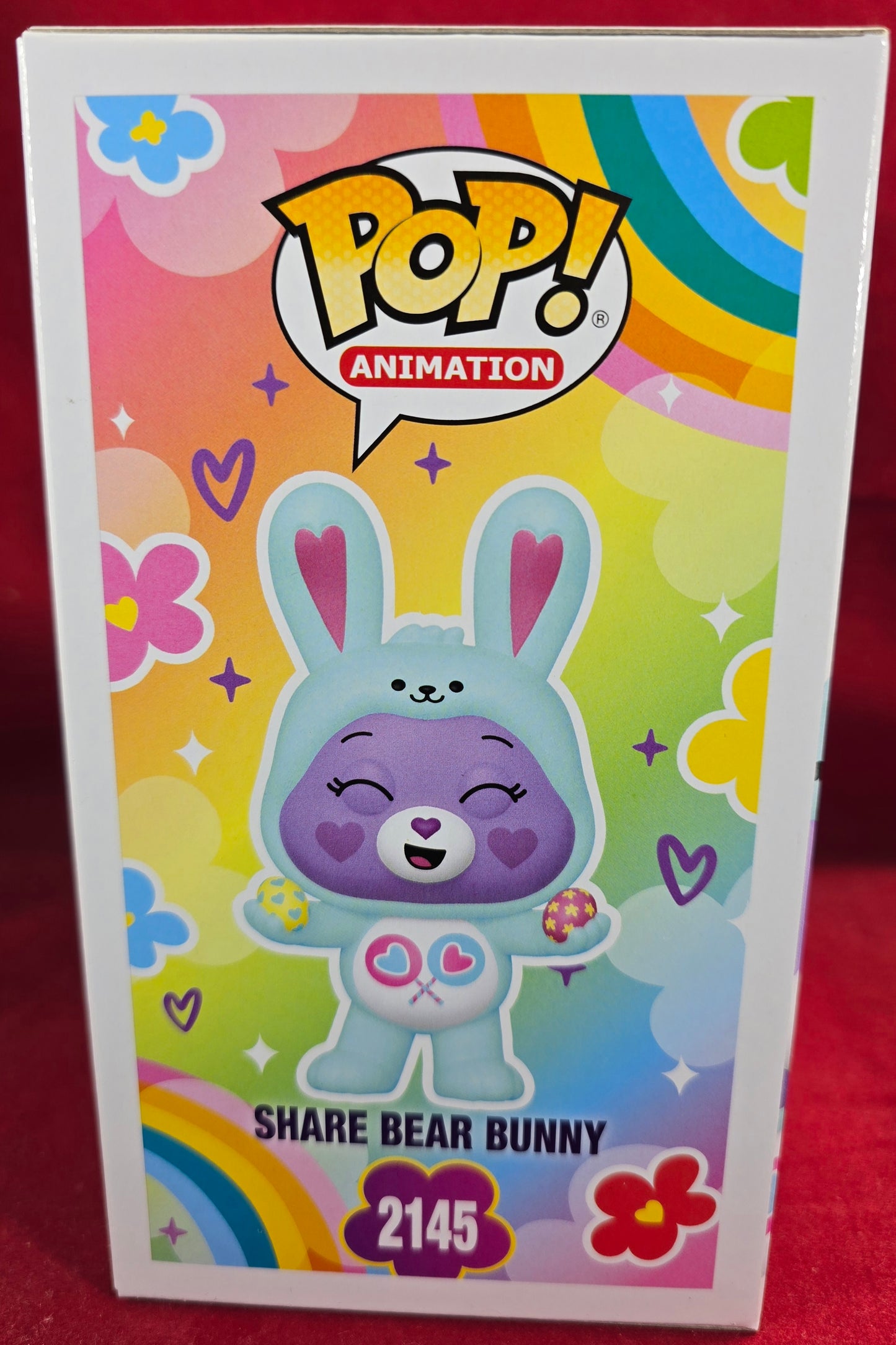 Share Bear Bunny Funko  # 2145 (Nib)
With pop protector
