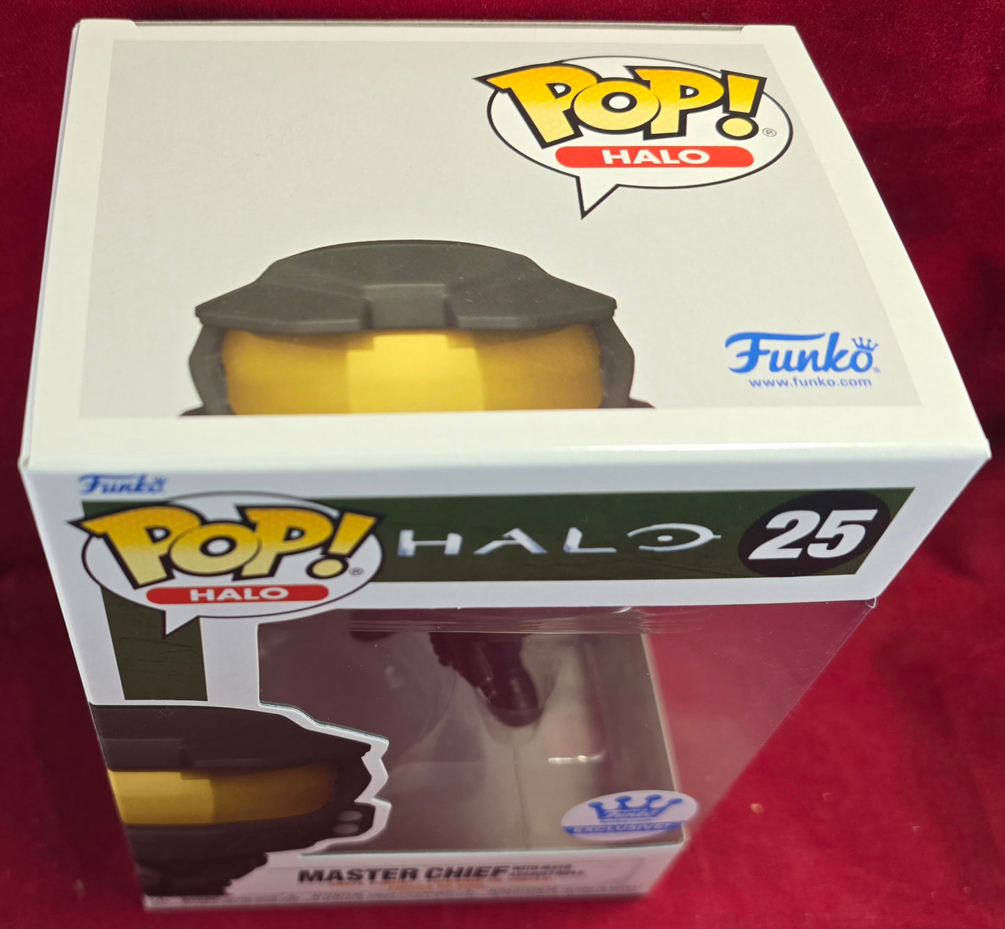 Master chief with MA58 rifle funko exclusive # 25 (nib) With pop protector
