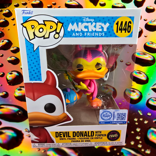 Devil Donald With Pumpkin Specialty Series # 1446 (Nib)
With pop protector