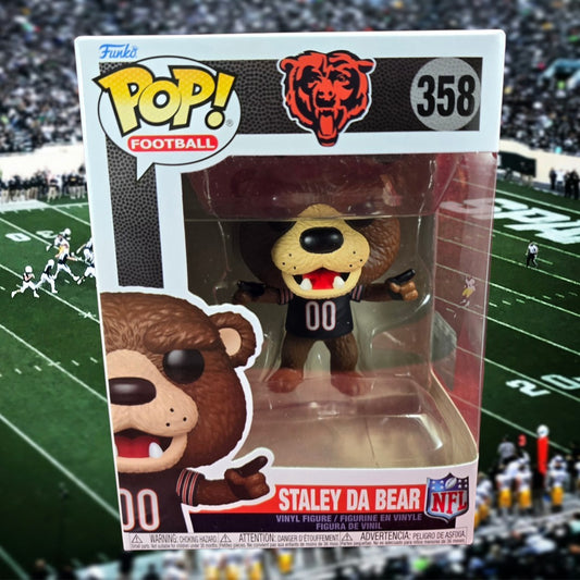 Funko! Football: Staley Da Bear # 358 (Nib)
With pop protector