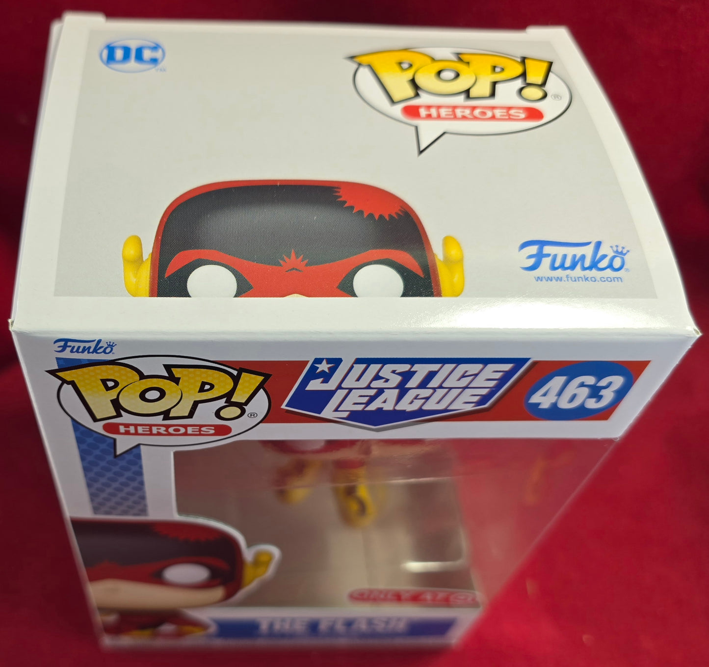 The Flash target exclusive funko # 463 (nib) With pop protector