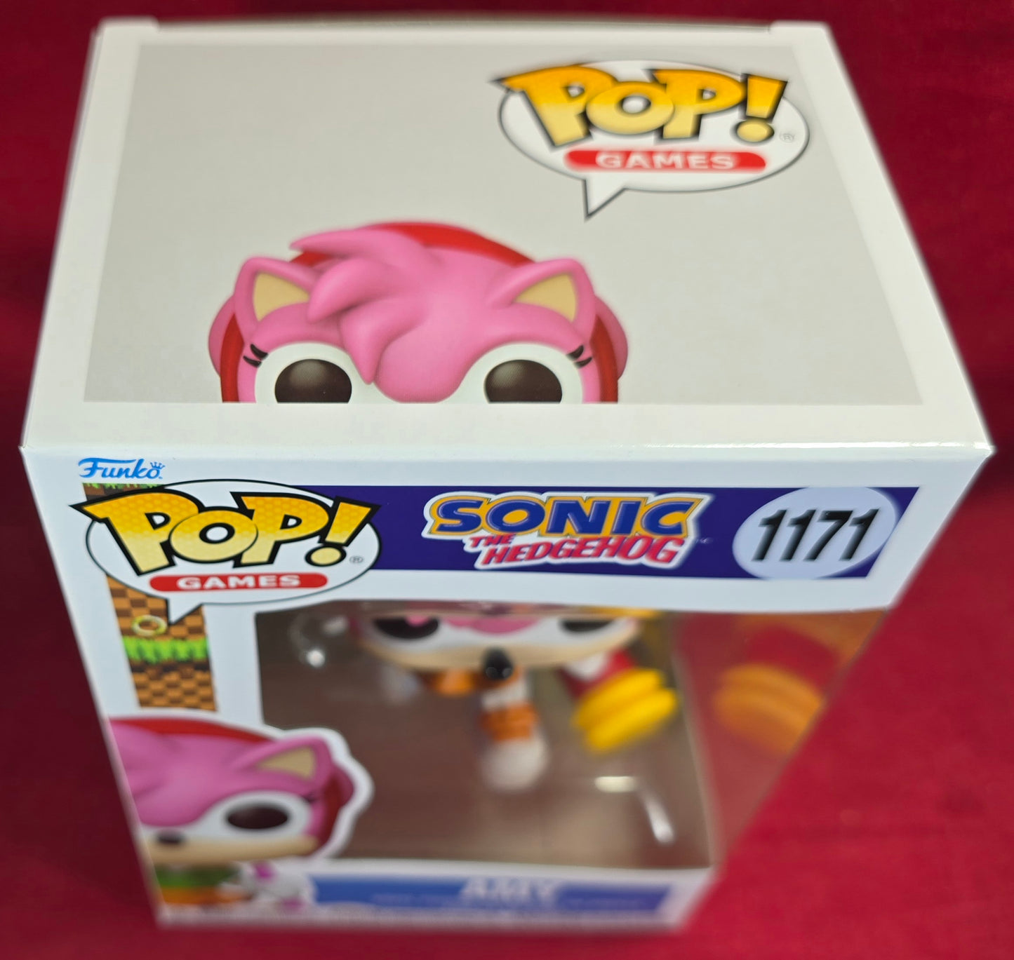 Amy Rose Funko # 1171 (Nib)
With pop protector