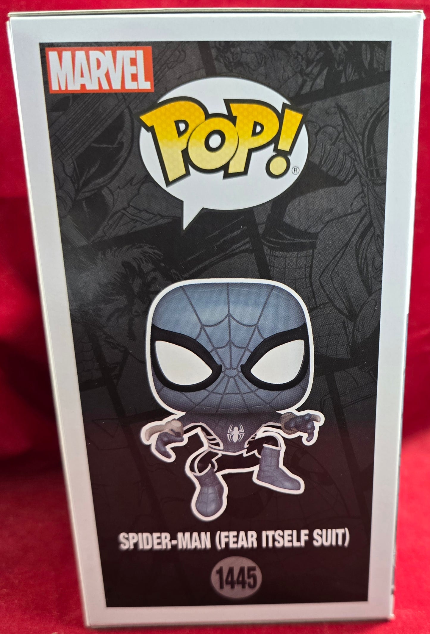 Spider-Man (Fear Itself suit) # 1445 (nib) With pop protector