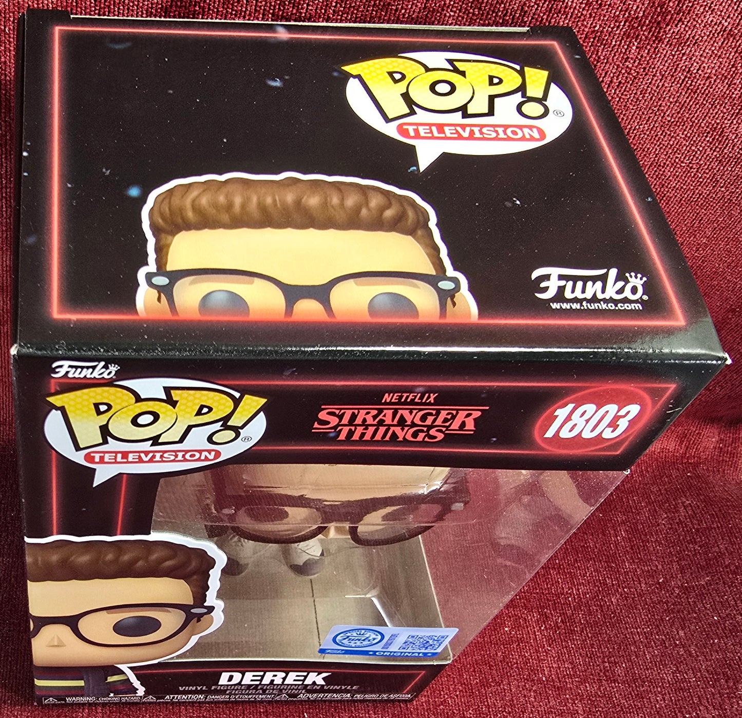 Funko Pop! Vinyl:  Derek Exclusive #1803 (Nib)
With pop protector