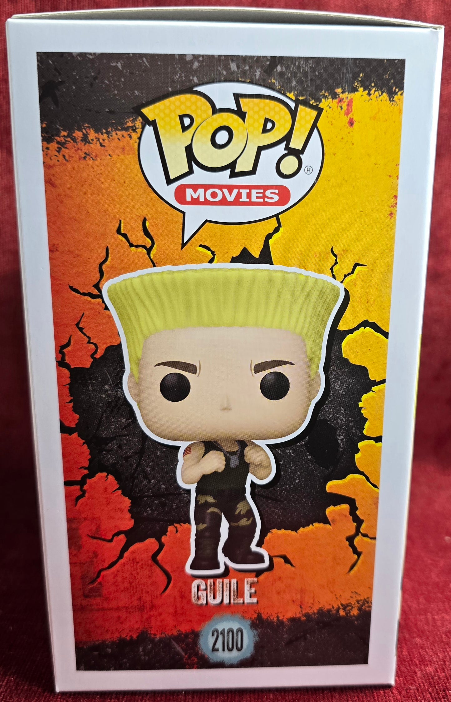 Funko Pop! Movies: Guile # 2100 (Nib)
With pop protector