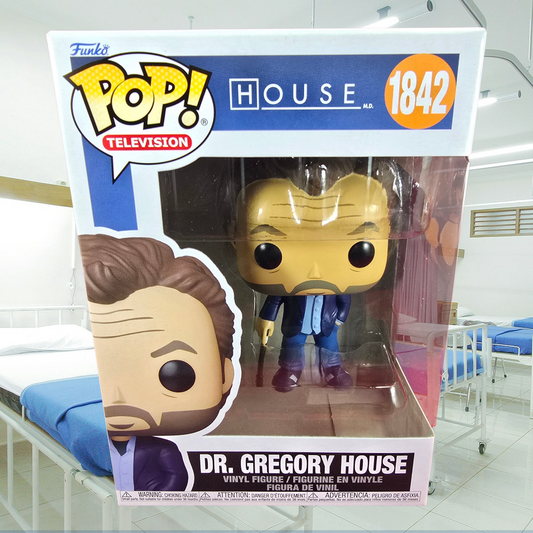 Dr. Gregory House funko # 1842 (nib) with pop protector