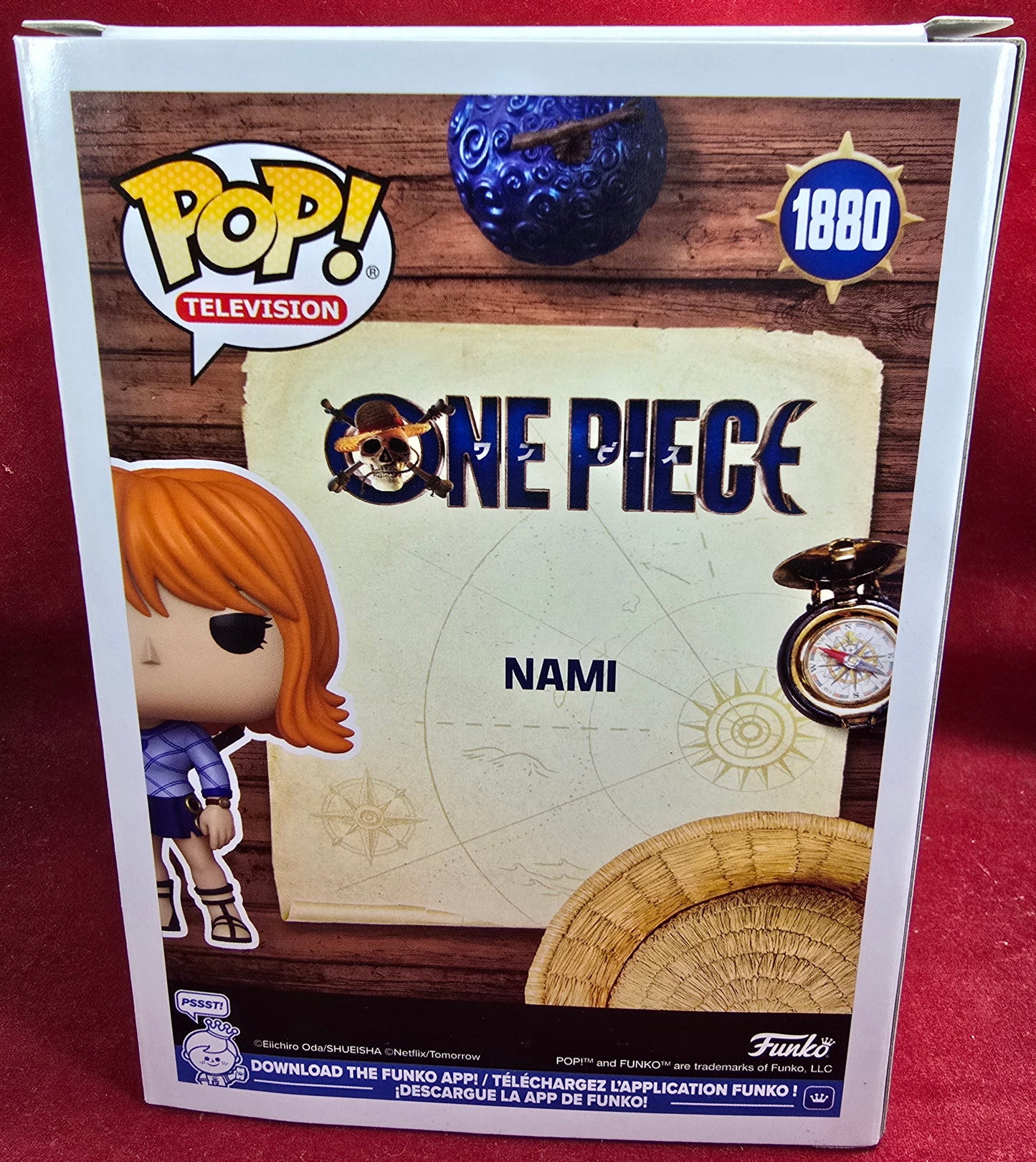 Funko Pop! Vinyl: Nami #1880 (Nib)
With pop protector