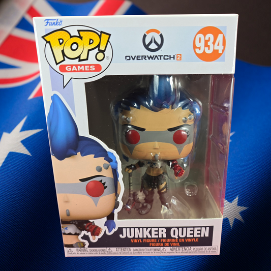 Funko Pop! Overwatch 2 - Junker Queen #934 (Nib) 
With pop protector