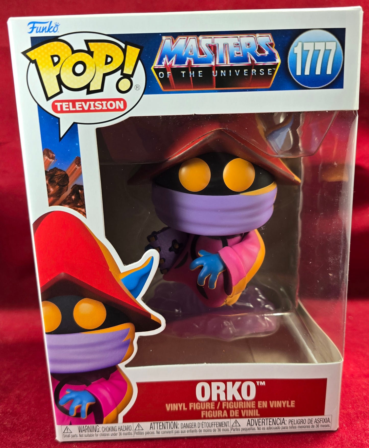 Orko Funko # 1777 (Nib)
With pop protector