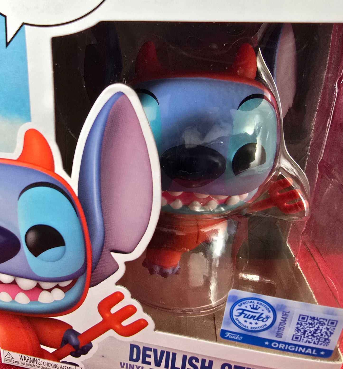 Devilish Stitch Entertainment Earth Exclusive Funko # 1701 (Nib)
With pop protector